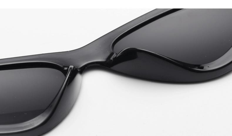 Lunettes de soleil pour femmes, élégantes, noires, d'été, style œil de chat, nouvelles, populaires, petites lunettes de soleil pour femmes, lunettes rétro d'été