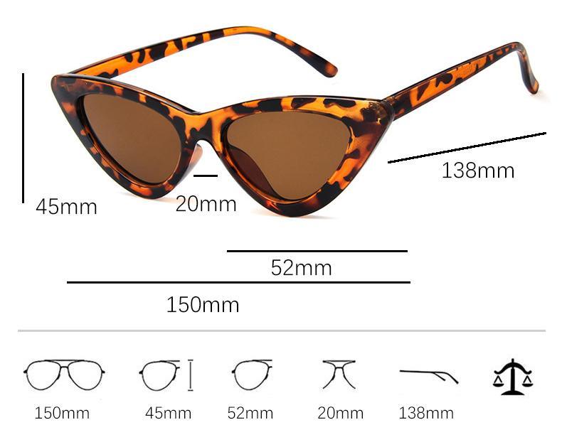 Lunettes de soleil pour femmes, élégantes, noires, d'été, style œil de chat, nouvelles, populaires, petites lunettes de soleil pour femmes, lunettes rétro d'été