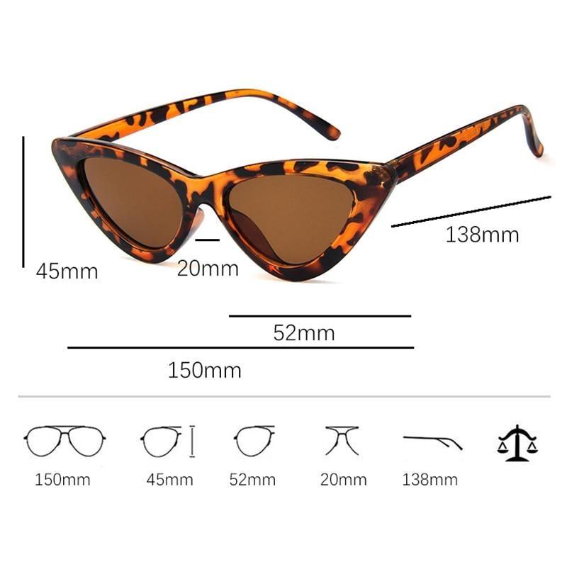 Lunettes de soleil pour femmes, élégantes, noires, d'été, style œil de chat, nouvelles, populaires, petites lunettes de soleil pour femmes, lunettes rétro d'été