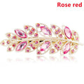 Épingle à cheveux queue de cheval en strass pour femmes, pince à ressort, bijoux de luxe pour dames, pince latérale en cristal, support de queue de cheval magnifique, accessoires capillaires pour femmes