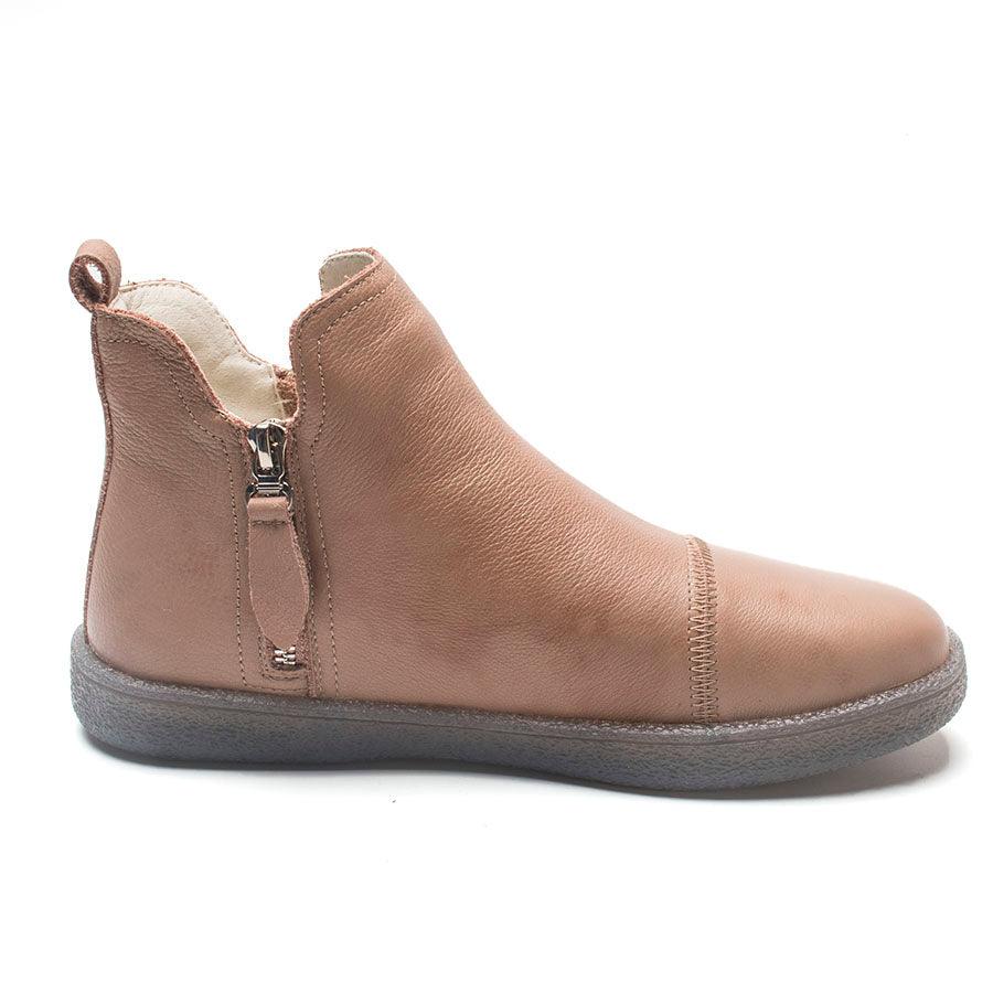 Bottes courtes pour femmes en cuir véritable, fourrure chaude, imperméables, à enfiler, super confortables, chaussures d'automne et d'hiver, gardent au chaud, semelle antidérapante et douce, doublure en fourrure chaude, bottines d'hiver.