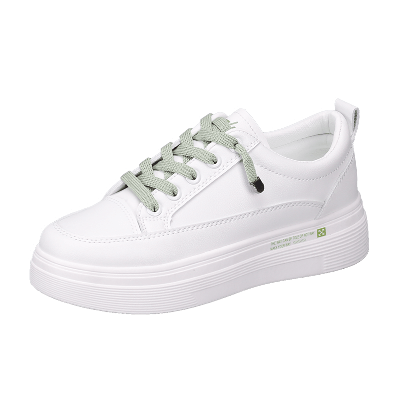 Baskets en cuir pour femmes, mode, respirantes, chaussures vulcanisées, chaussures décontractées pour femmes, baskets blanches modernes pour femmes, chaussures plates, chaussures respirantes pour filles, chaussures de marche blanches modernes à lacets
