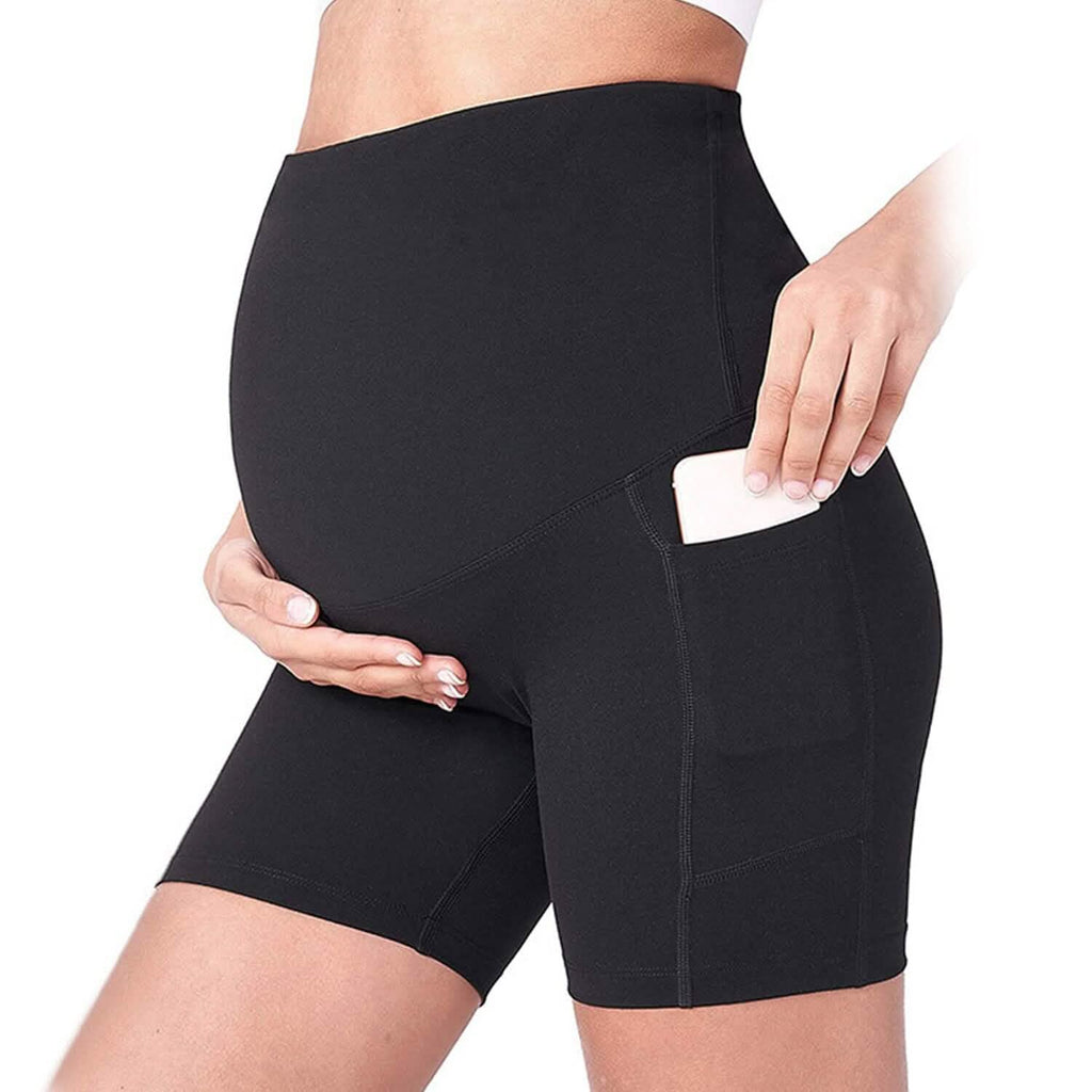 Shorts de grossesse sans couture pour femme