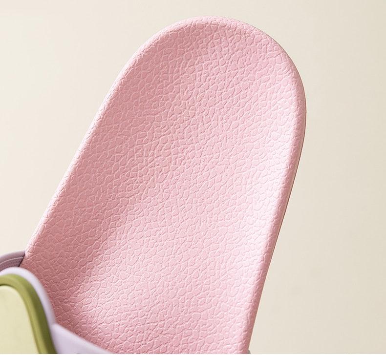Femmes Hommes Sandales d'été Décontractées Tongs de Plage Fruits Avocat Antidérapantes Semelle Souple Chaussures de Bain Chaussons Souples à Bout Ouvert Antidérapantes Douches Spa Piscine Salle de Sport Maison