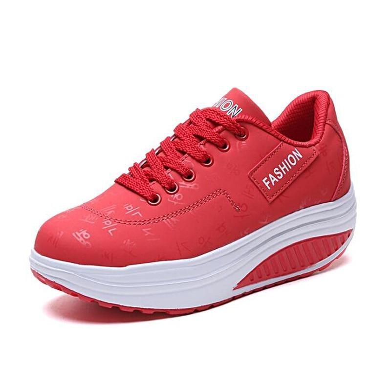 Baskets modernes pour femmes, rehaussant la taille, plateformes, à lacets, chaussures de marche en cuir, baskets de mode respirantes, chaussures vulcanisées, baskets de sport décontractées pour femmes
