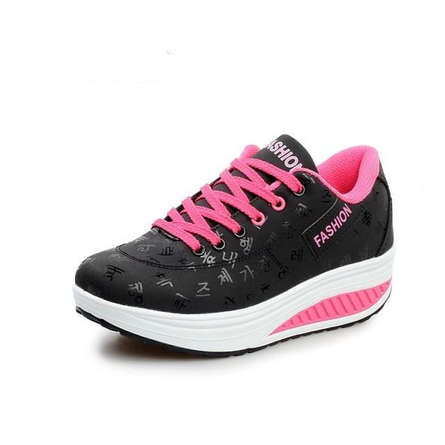 Baskets modernes pour femmes, rehaussant la taille, plateformes, à lacets, chaussures de marche en cuir, baskets de mode respirantes, chaussures vulcanisées, baskets de sport décontractées pour femmes
