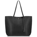 Sac cabas en cuir PU pour femme