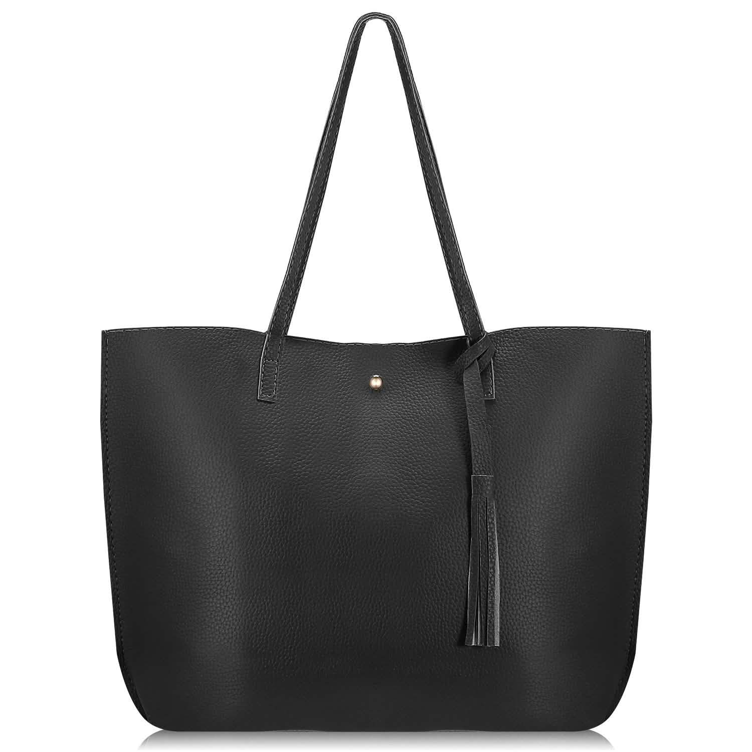 Sac cabas en cuir PU pour femme