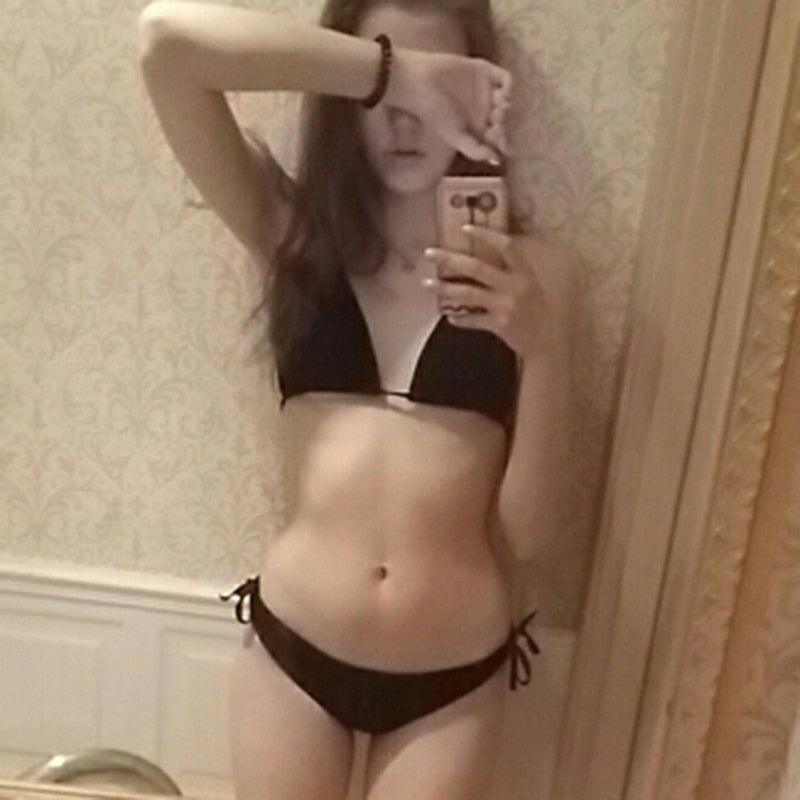 Maillot de bain bikini push-up pour femmes Ensemble de maillot de bain Maillot de bain Deux pièces avec bas à nouer et haut rembourré de forme triangle pour femmes