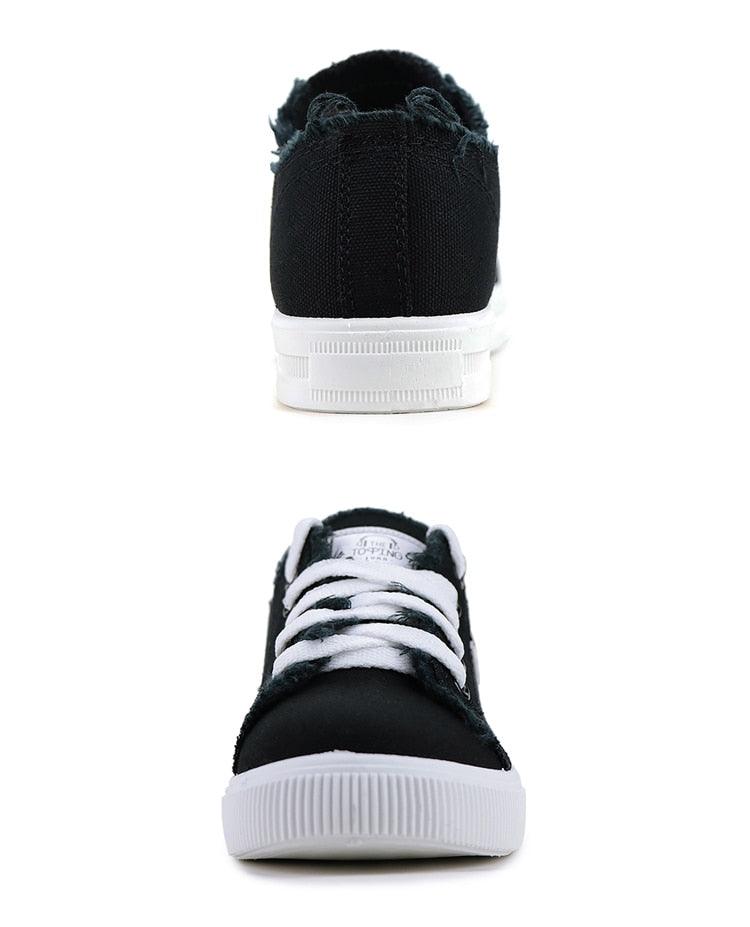 Baskets classiques d'été respirantes en toile pour femmes, chaussures décontractées à lacets pour l'extérieur, baskets basses en toile blanches pour hommes et femmes