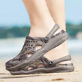 Sabots décontractés pour femme, sandales respirantes, pantoufles d'intérieur, chaussures d'été à enfiler pour femme, tongs, sabots de jardin, chaussures de plage, baskets de travail, sandales d'été respirantes, légères, à séchage rapide.
