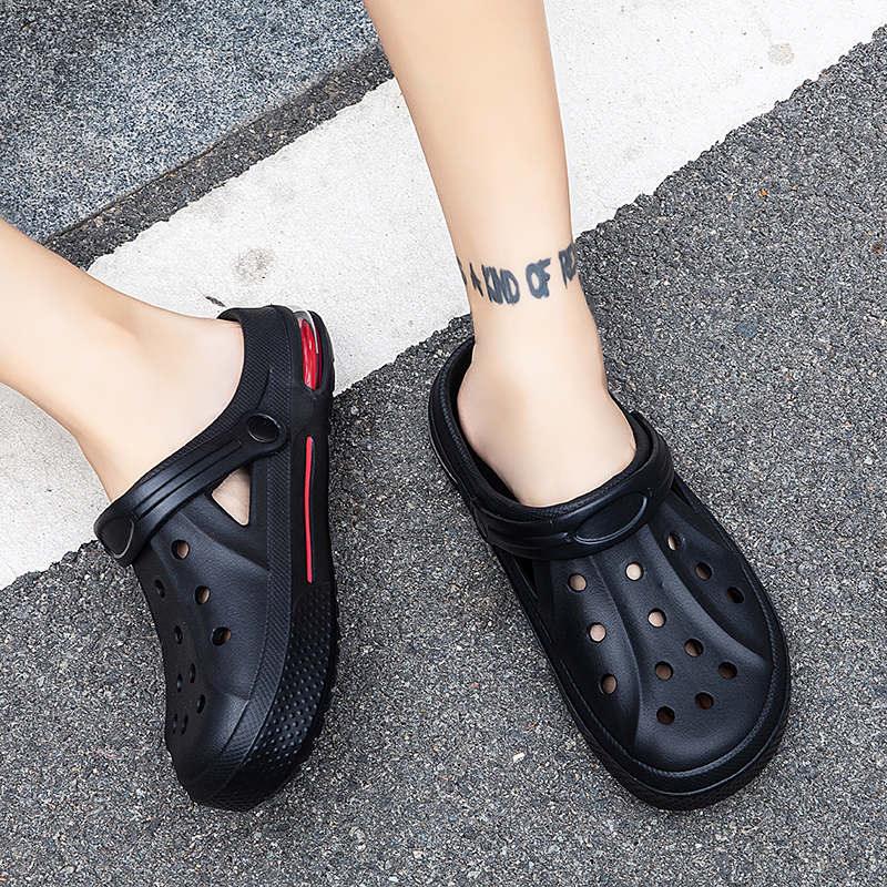 Tongs et sandales d'été pour femmes, chaussures de luxe pour hommes, sabots de jardin, sandales d'été légères antidérapantes pour la marche, chaussures de sport, sabots unisexes adultes pour piscine, plage, jardin.