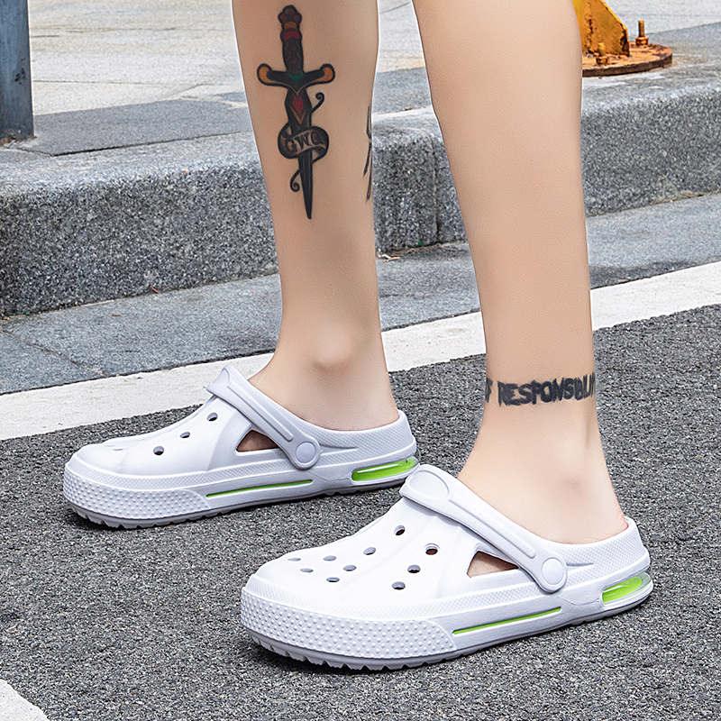 Tongs et sandales d'été pour femmes, chaussures de luxe pour hommes, sabots de jardin, sandales d'été légères antidérapantes pour la marche, chaussures de sport, sabots unisexes adultes pour piscine, plage, jardin.