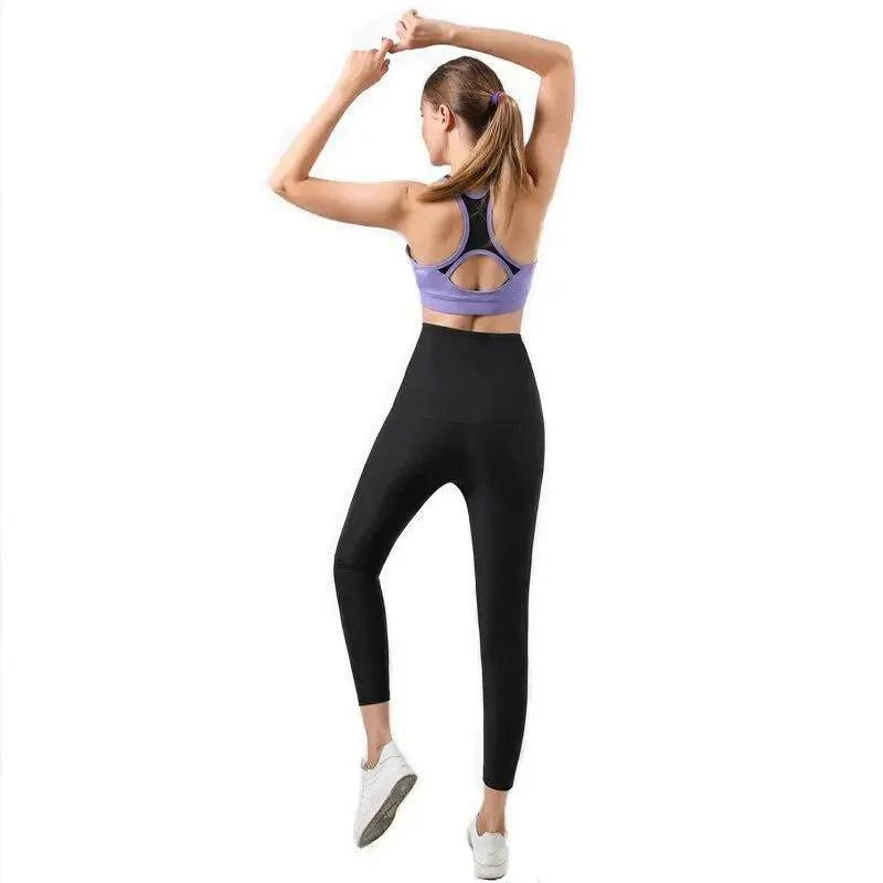 Pantalon de sauna thermique à compression chaud pour femme - Collant de sudation Thermo Leggings de sport, d'entraînement, de mise en forme du corps, de perte de poids