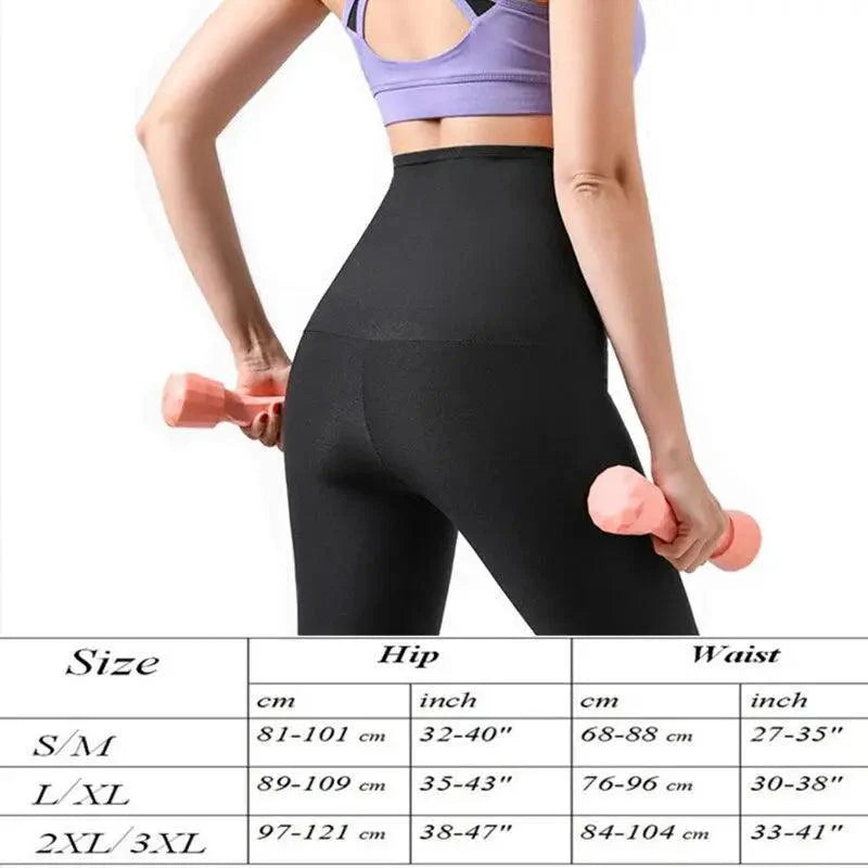 Pantalon de sauna thermique à compression chaud pour femme - Collant de sudation Thermo Leggings de sport, d'entraînement, de mise en forme du corps, de perte de poids
