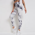 Legging de sport taille haute sans coutures pour femmes - Gym, yoga, course, fitness - Legging push-up sans coutures pour l'entraînement, la gym et la course