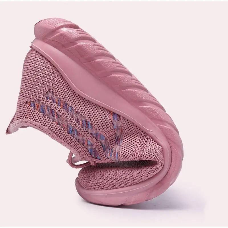 Baskets respirantes en maille pour femmes, style décontracté, printemps, élégantes, douces, de luxe