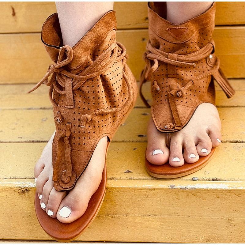 Sandales Rétro pour Femmes Tongs Clip Orteil Vintage Noir Bottes Décontractées Mode Été Femme Clip Orteil Vintage Bottes Décontractées Pompon Rome Mode Été Confortables Chaussures pour Femmes