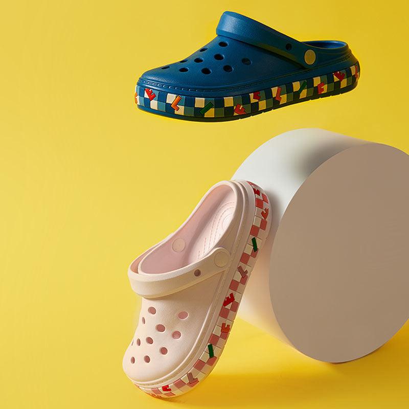 Sandales pour femmes, claquettes d'été, chaussures à trous, sandales de plage antidérapantes à semelle souple, sabots de jardin unisexes, claquettes décontractées, sandales à séchage rapide, sabots de plage antidérapants pour l'été