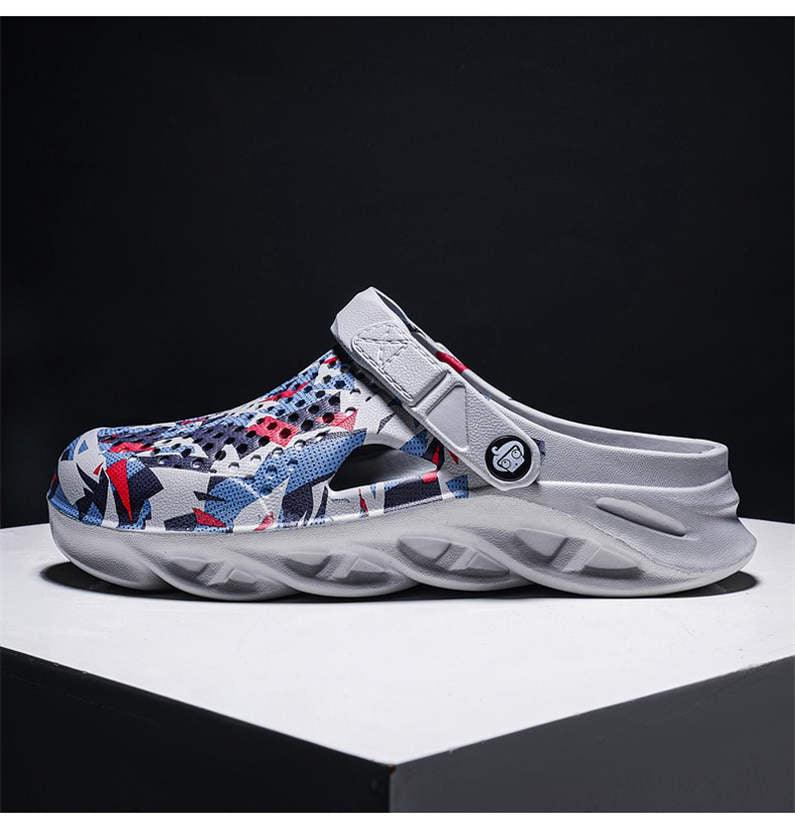 Pantoufles pour femmes pour la maison Sandales à enfiler Chaussures de luxe Sabots de jardin Chaussures d'eau Chaussures confortables à enfiler Pantoufles coussinées