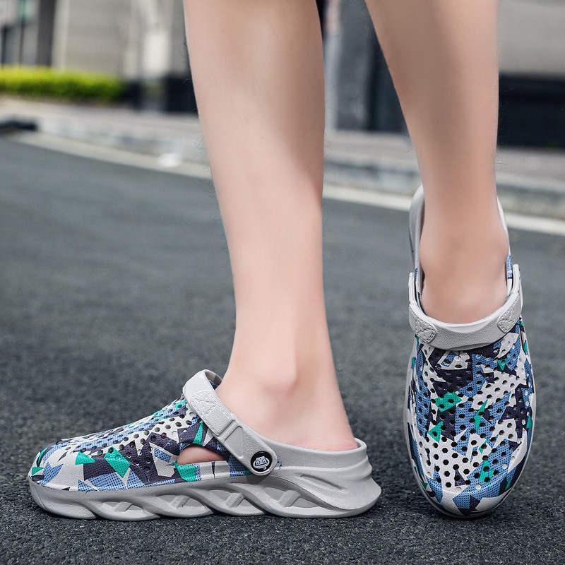 Pantoufles pour femmes pour la maison Sandales à enfiler Chaussures de luxe Sabots de jardin Chaussures d'eau Chaussures confortables à enfiler Pantoufles coussinées