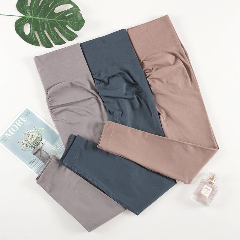 Pantalon de yoga sans couture pour femmes, leggings de sport taille haute, doux et élastiques, leggings sans couture sculptants taille haute, leggings de contrôle, leggings de fitness push-up pour femmes, leggings de sport amincissants