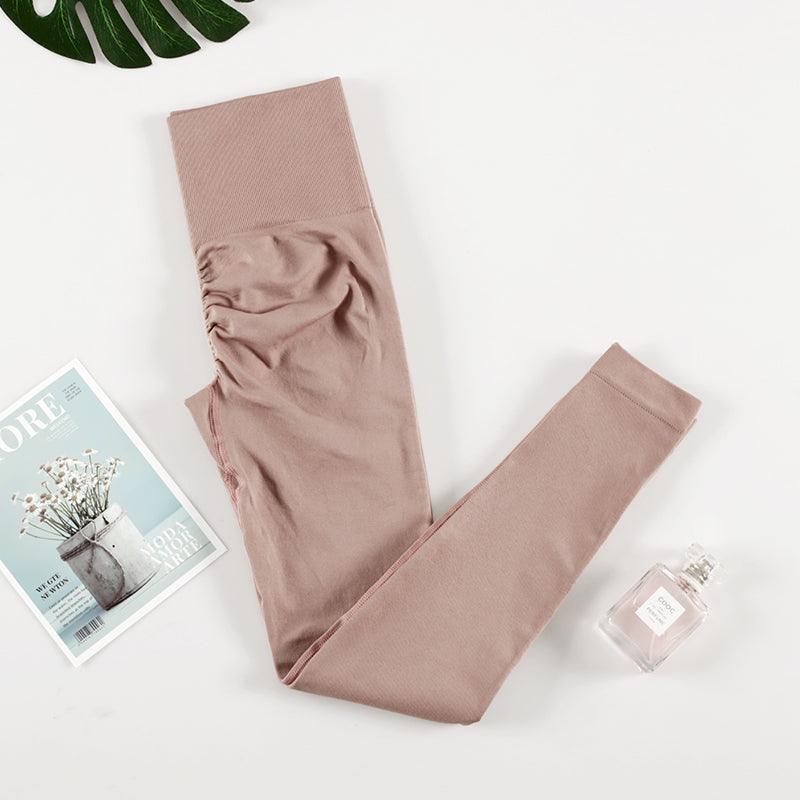 Pantalon de yoga sans couture pour femmes, leggings de sport taille haute, doux et élastiques, leggings sans couture sculptants taille haute, leggings de contrôle, leggings de fitness push-up pour femmes, leggings de sport amincissants