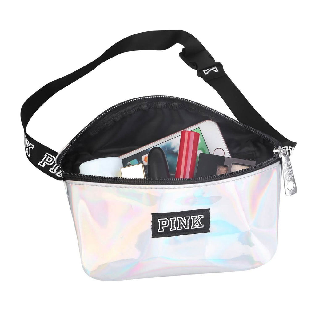 Sac banane en cuir brillant pour femme