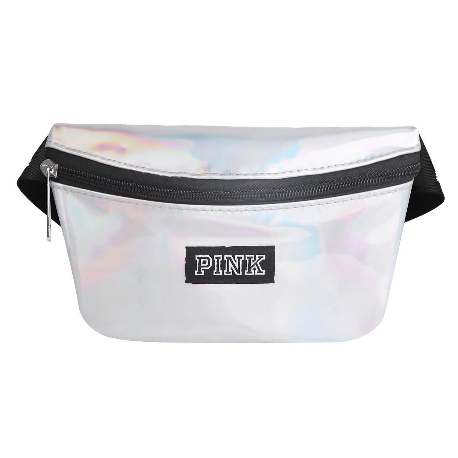 Sac banane en cuir brillant pour femme
