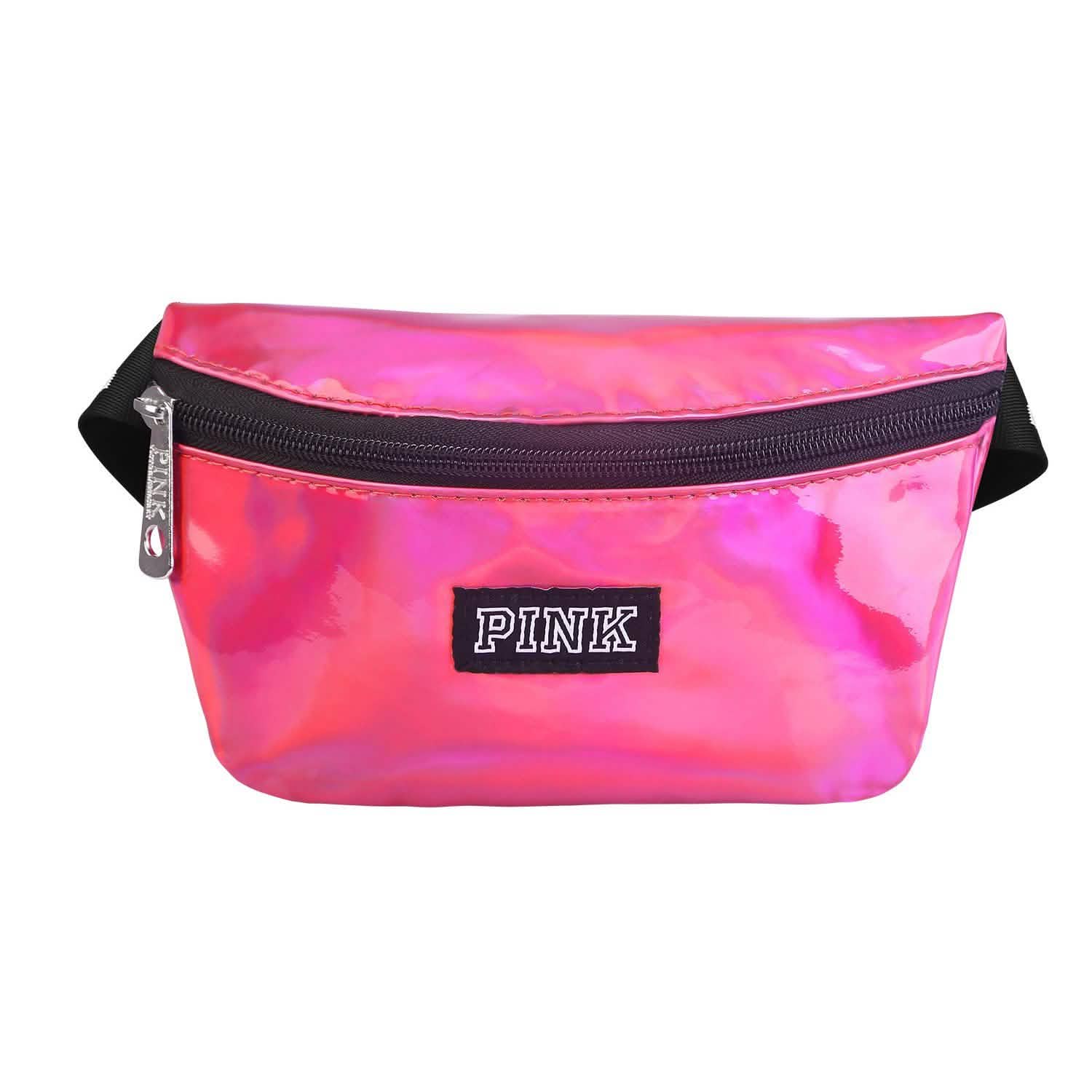 Sac banane en cuir brillant pour femme