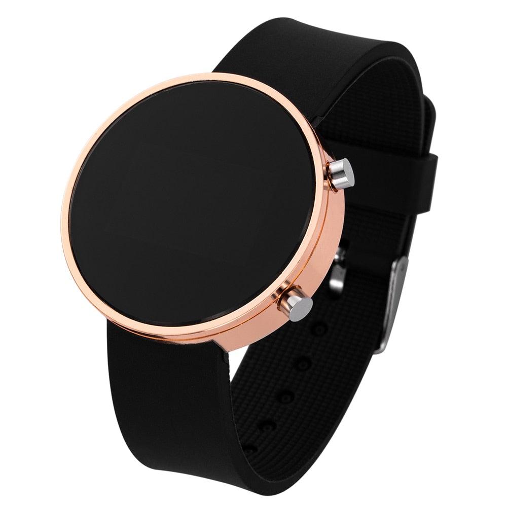 Montres LED Sportives Décontractées pour Femmes Montres Digitales Hommes Enfants Montre-Bracelet en Silicone Armée Militaire Montre Digitale Grand Cadran Sport Militaire Montres Unisexe pour Hommes Femmes Écran LED Décontractée Lumineuse Chronomètre