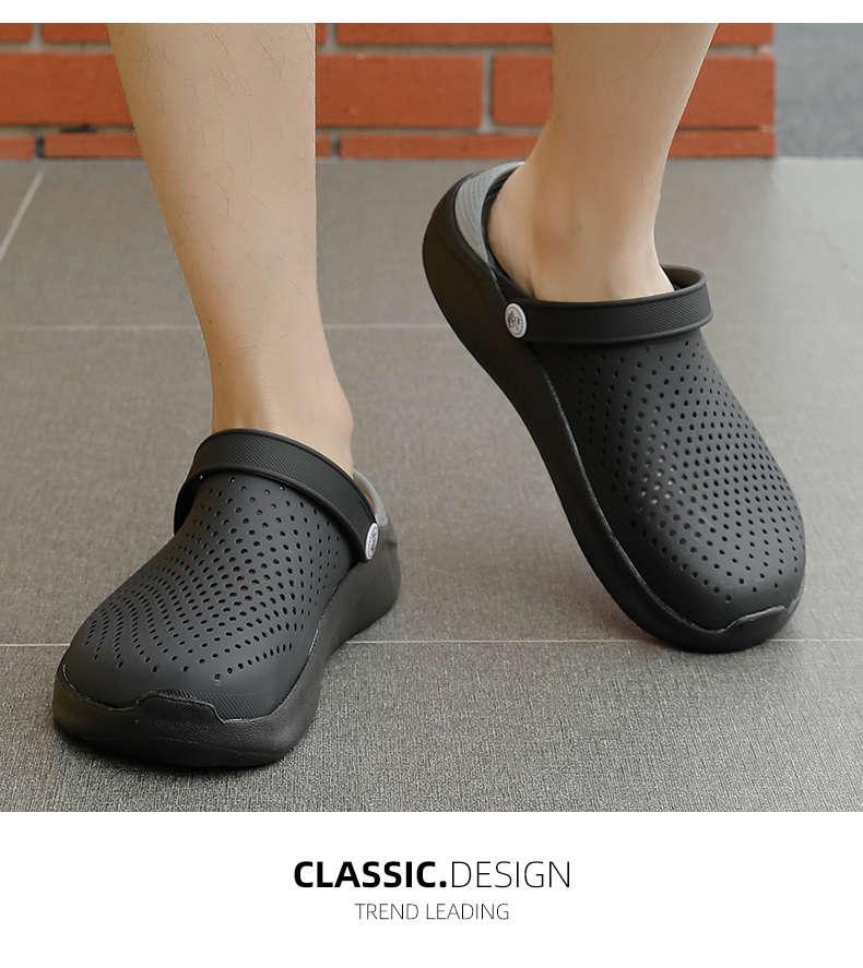 Femmes Été Tongs Sandales Chaussures de Plage Femme Sabots de Jardin Décontractées Chaussures Confortables Chaussures d'Eau Sandales Claquettes pour Travail Gym Plage