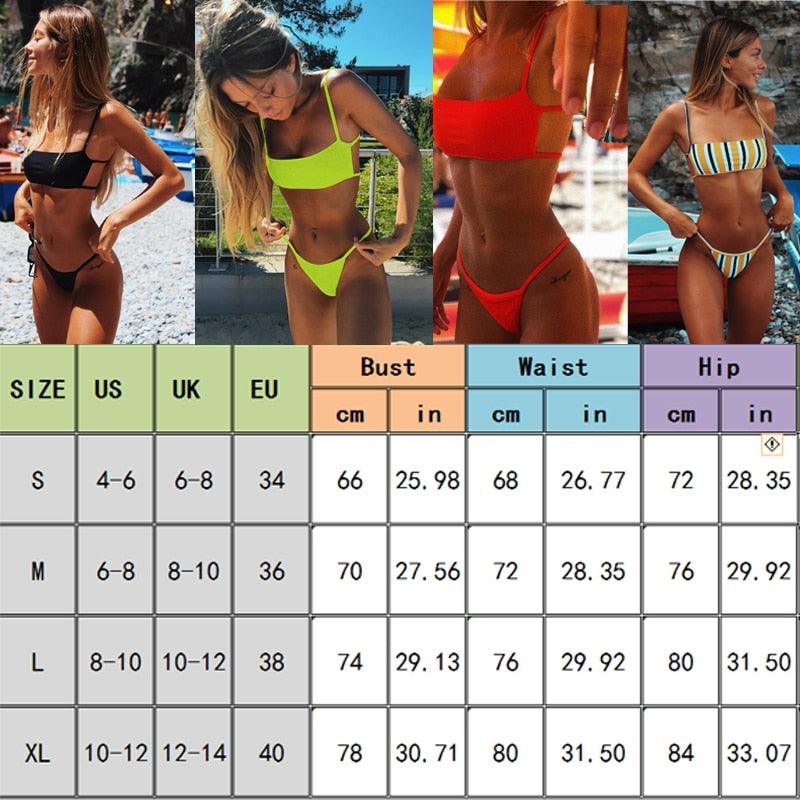 Maillot de bain femme Bikini Push Up Rembourré Maillots de Bain Été Baigneur Vêtements de Plage Ensembles Bikini Push Up Rembourrés Maillots de Bain Pour Femmes