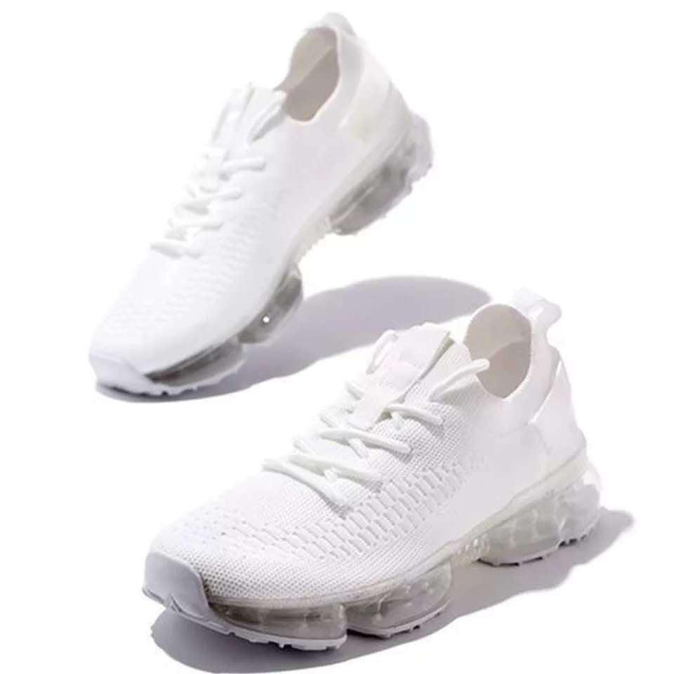 Baskets Tendance pour Femmes - Coussinets et Lacets - Chaussures de Sport Légères et Respirantes pour la Course à Pied, l'Entraînement en Extérieur - Idéales Printemps/Été pour Couples