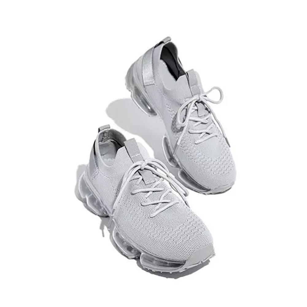 Baskets Tendance pour Femmes - Coussinets et Lacets - Chaussures de Sport Légères et Respirantes pour la Course à Pied, l'Entraînement en Extérieur - Idéales Printemps/Été pour Couples