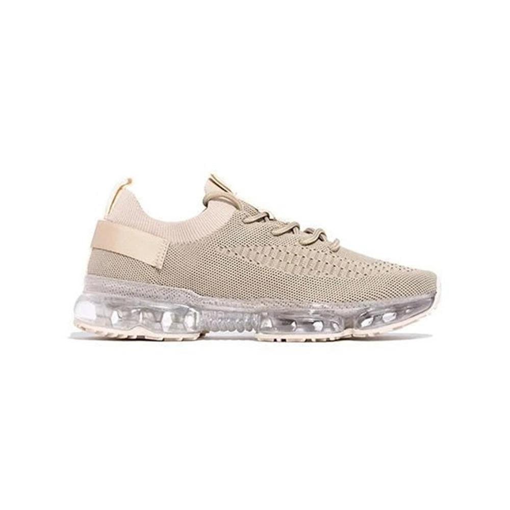 Baskets Tendance pour Femmes - Coussinets et Lacets - Chaussures de Sport Légères et Respirantes pour la Course à Pied, l'Entraînement en Extérieur - Idéales Printemps/Été pour Couples