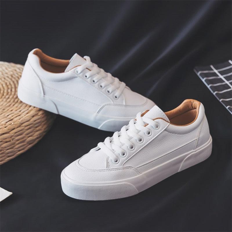 Baskets Blanches pour Femmes, Tendance Printemps, Décontractées, Sportives, à Plateforme Blanche Confortable, Ultra Légères, Antidérapantes, pour la Marche