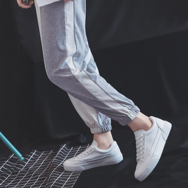 Baskets Blanches pour Femmes, Tendance Printemps, Décontractées, Sportives, à Plateforme Blanche Confortable, Ultra Légères, Antidérapantes, pour la Marche