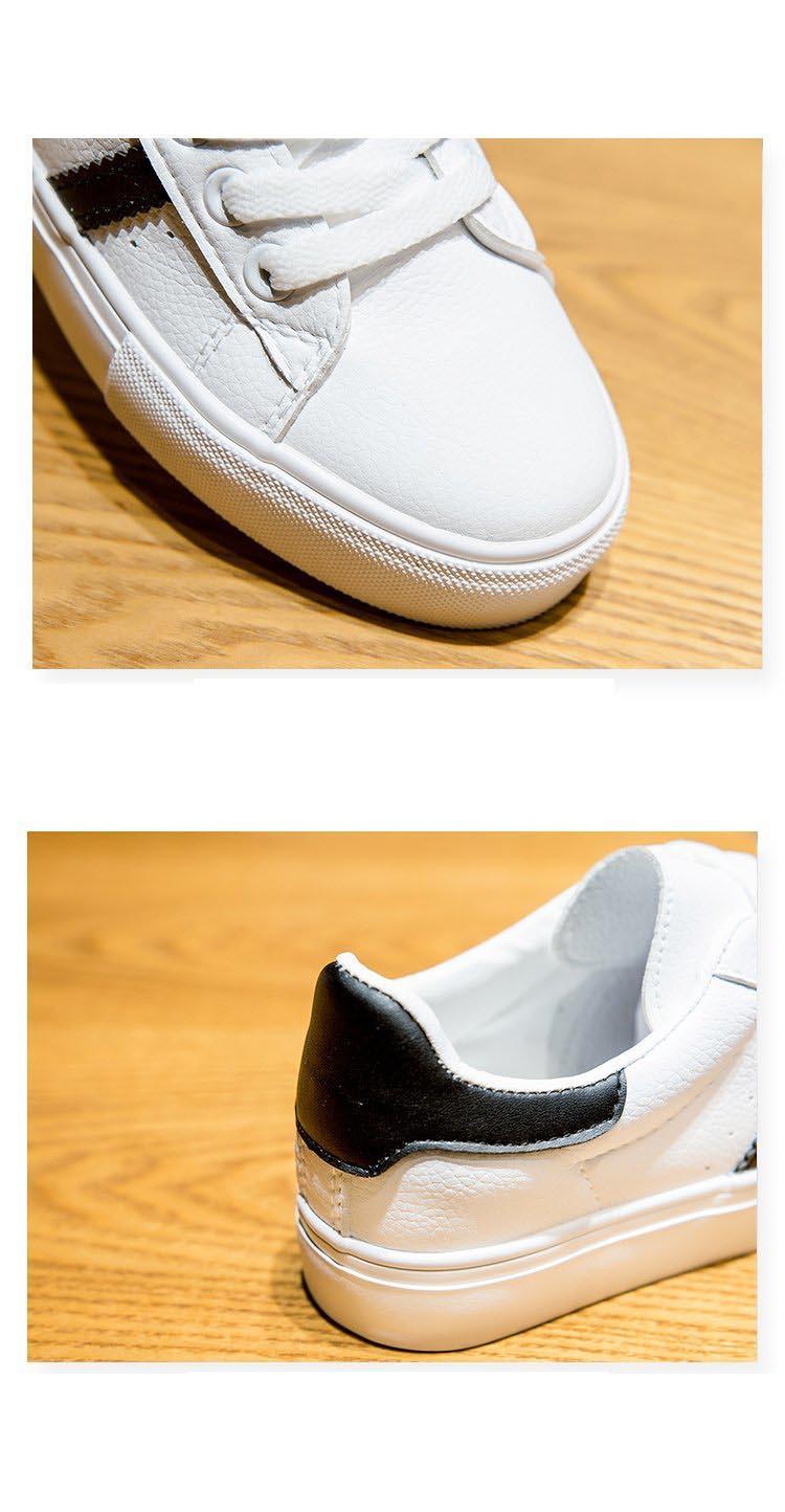 Chaussures décontractées blanches pour femmes Baskets décontractées plates pour femmes Chaussures vulcanisées respirantes pour filles Baskets confortables en cuir écologique à lacets de style décontracté blanc Baskets de rue