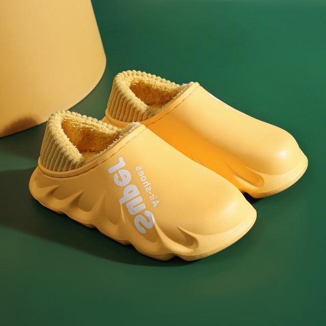 Chaussons d'intérieur pour femmes, en forme de chat, antidérapants et doux pour l'hiver, pantoufles chaudes pour couple, avec mousse à mémoire de forme, confortables et chauds pour l'intérieur et l'extérieur