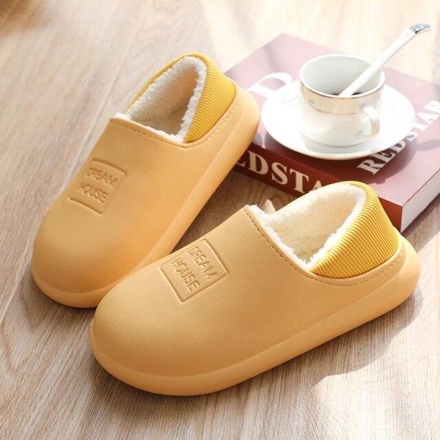 Chaussons d'intérieur pour femmes, en forme de chat, antidérapants et doux pour l'hiver, pantoufles chaudes pour couple, avec mousse à mémoire de forme, confortables et chauds pour l'intérieur et l'extérieur