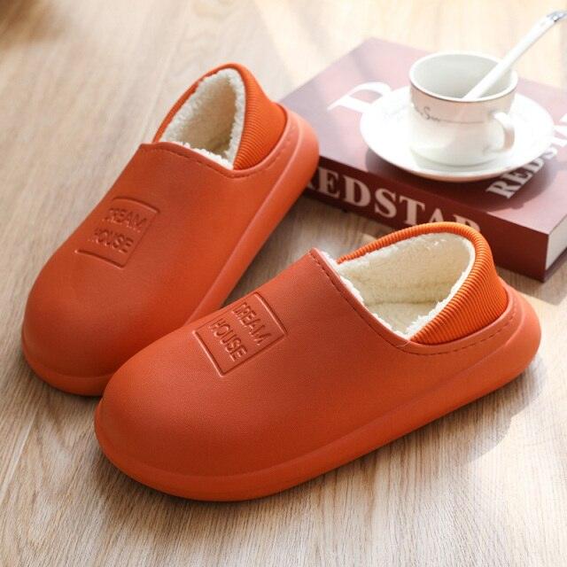 Chaussons d'intérieur pour femmes, en forme de chat, antidérapants et doux pour l'hiver, pantoufles chaudes pour couple, avec mousse à mémoire de forme, confortables et chauds pour l'intérieur et l'extérieur