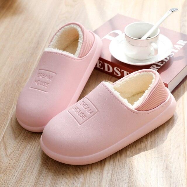 Chaussons d'intérieur pour femmes, en forme de chat, antidérapants et doux pour l'hiver, pantoufles chaudes pour couple, avec mousse à mémoire de forme, confortables et chauds pour l'intérieur et l'extérieur