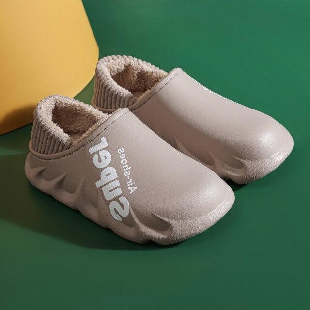 Chaussons d'intérieur pour femmes, en forme de chat, antidérapants et doux pour l'hiver, pantoufles chaudes pour couple, avec mousse à mémoire de forme, confortables et chauds pour l'intérieur et l'extérieur