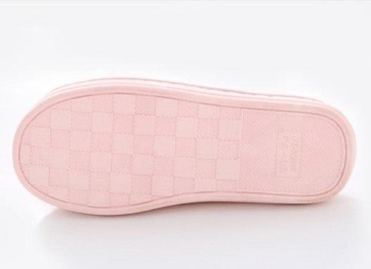 Chaussons d'hiver chauds pour femmes, chaussures de couple en peluche motif chat, chaussures plates douces d'intérieur, confortables, en mousse à mémoire de forme, chaussons chauds à enfiler pour la maison