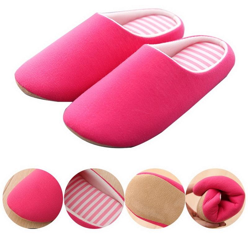 Chaussons d'hiver chauds pour femmes, chaussures de couple en peluche motif chat, chaussures plates douces d'intérieur, confortables, en mousse à mémoire de forme, chaussons chauds à enfiler pour la maison