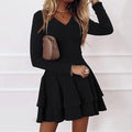 Robe Courte Trapèze pour Femme