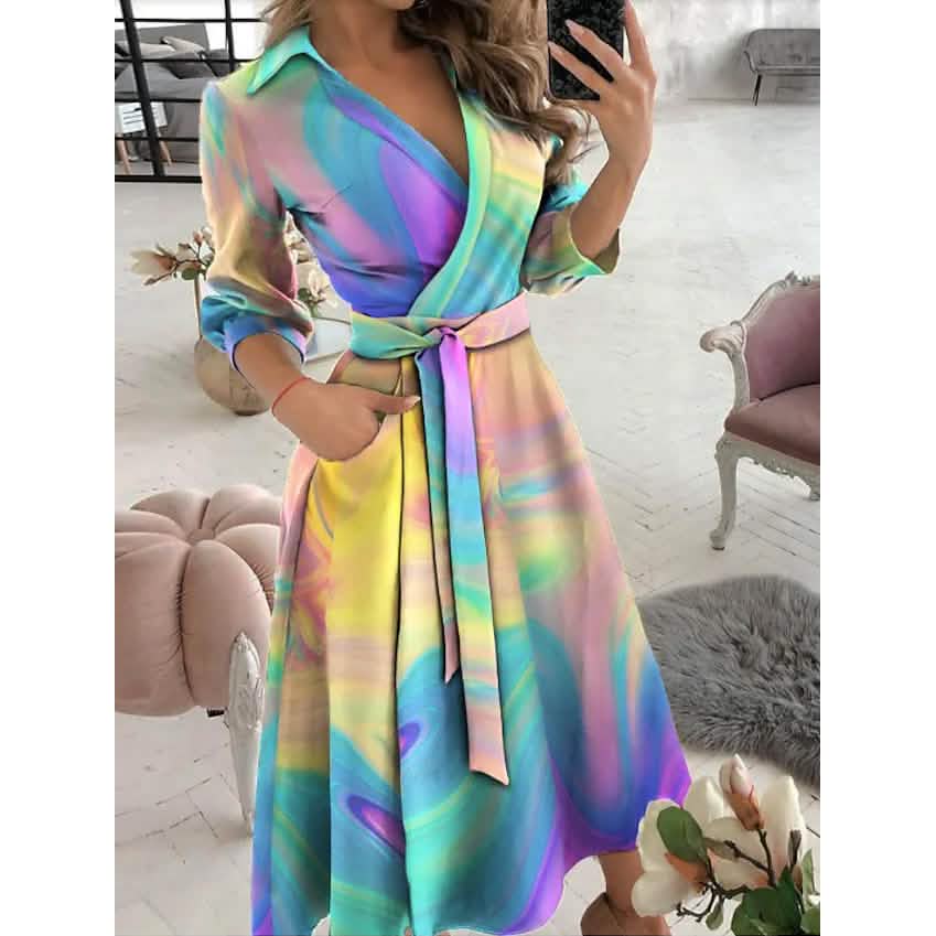 Robe trapèze femme