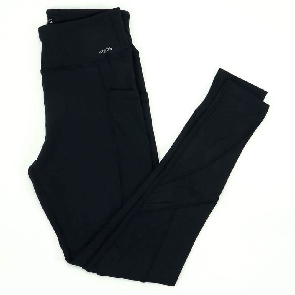Legging de sport femme taille haute longueur cheville avec poches latérales