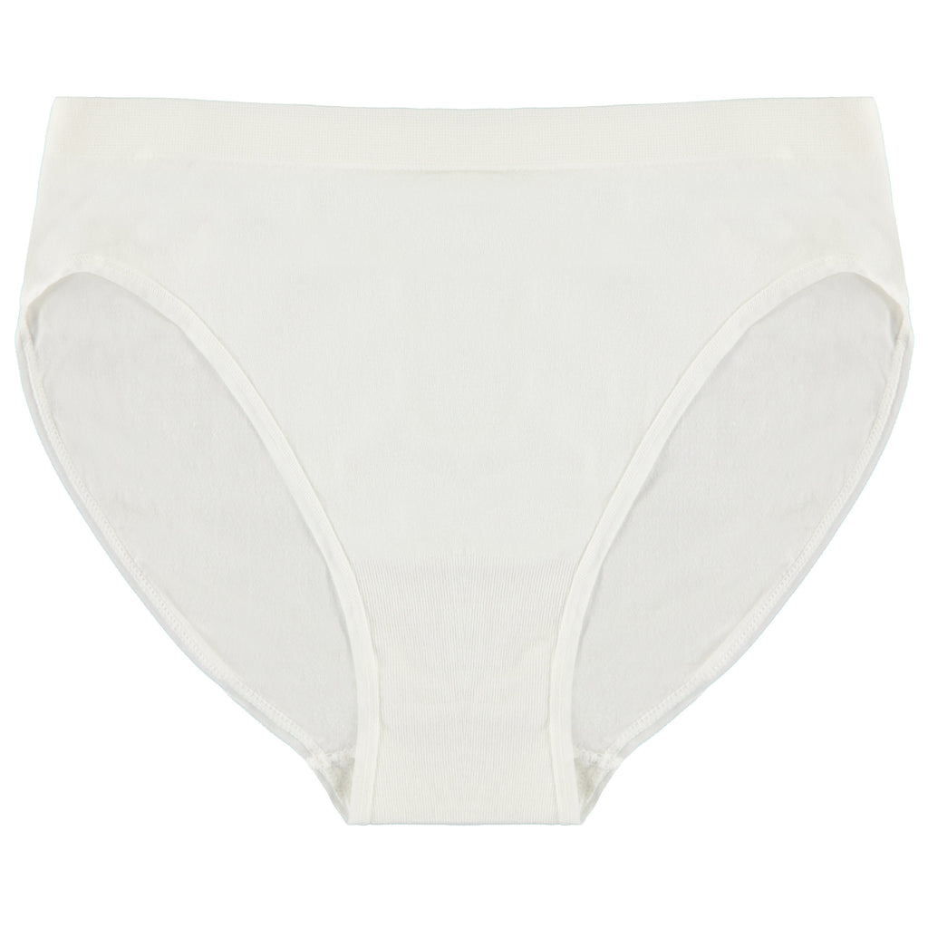 Sous-vêtements Femme Culottes Hautes Jambes en Bambou/Coton Fin de Série